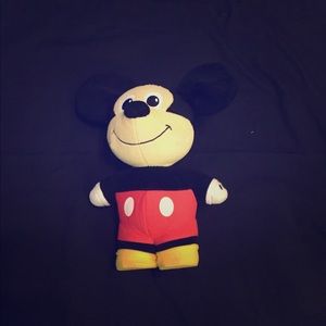 Mickey Mouse stuffed doll. Talks famous phrases